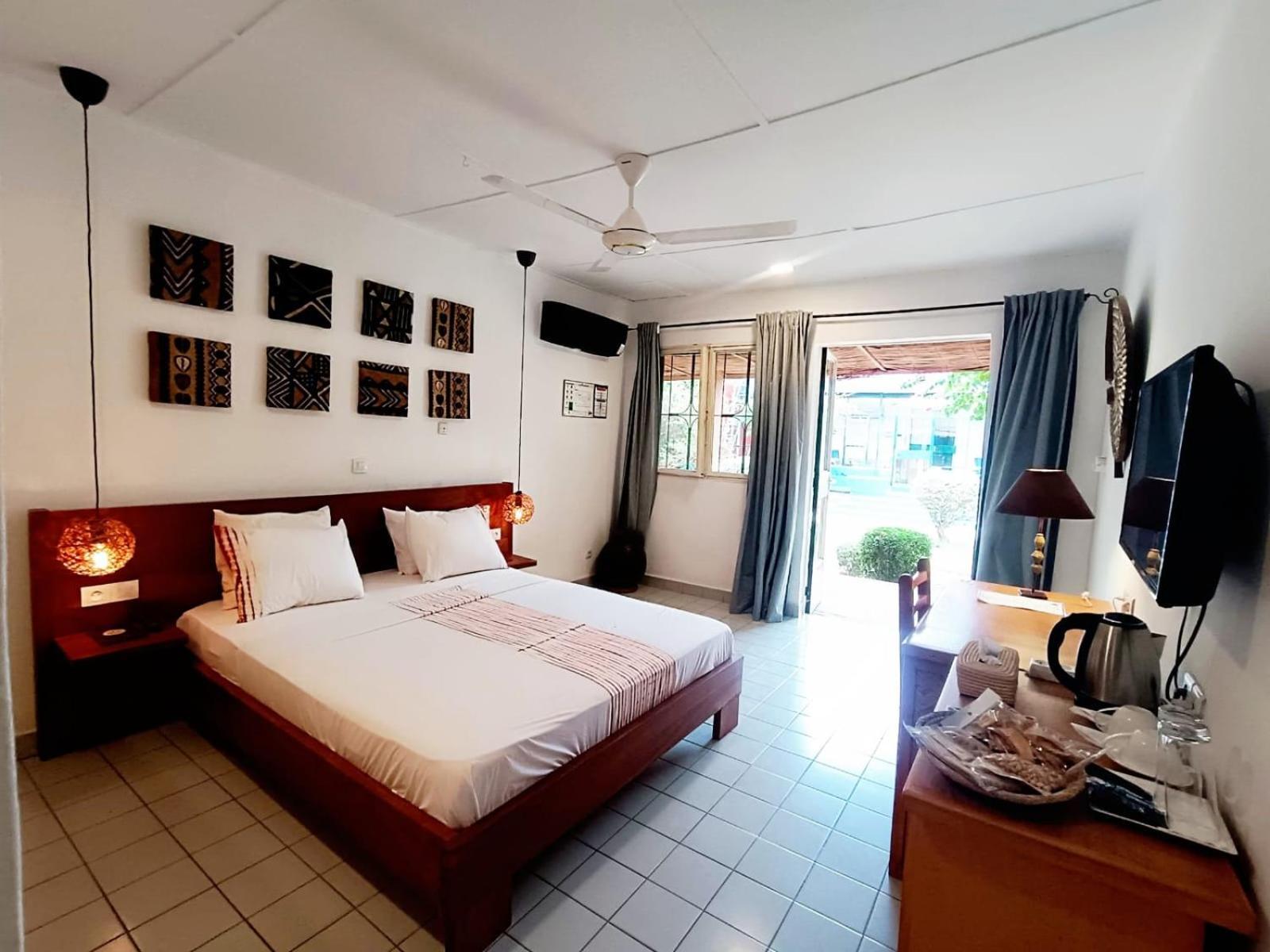 Hotel Les Palmiers Ouagadougou Eksteriør billede
